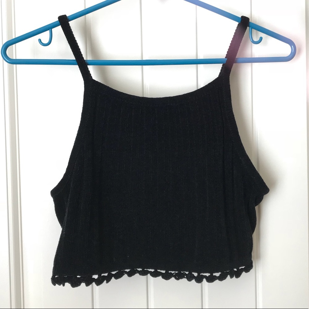 Black Crop Top